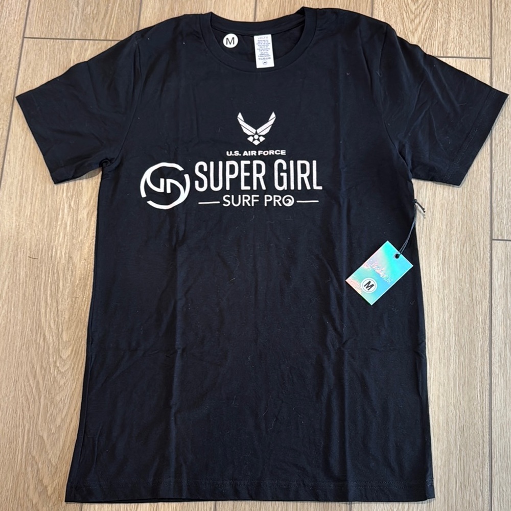 NWT Jolyn U.S. Air Force Super Girl Surf Pro Staff Shirt Size Medium